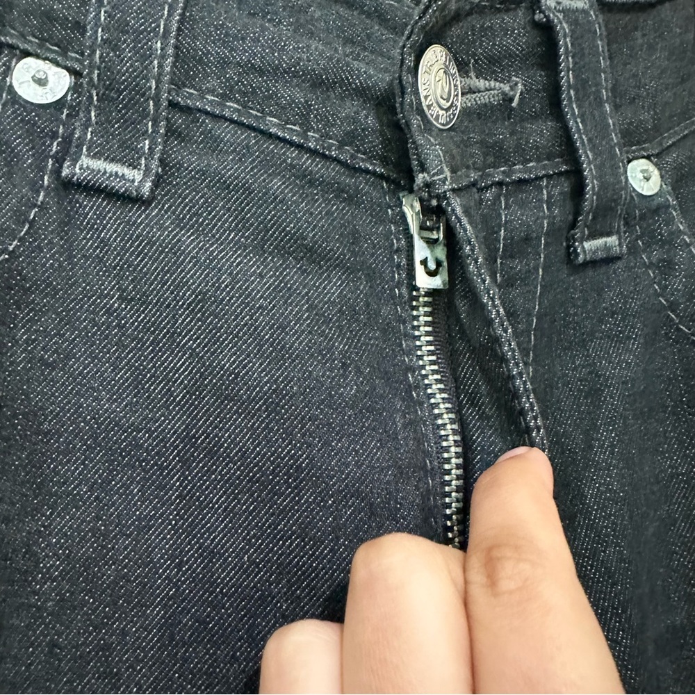 True Religion Men's Straight Leg with Flaps Jeans - Picture 3 of 6